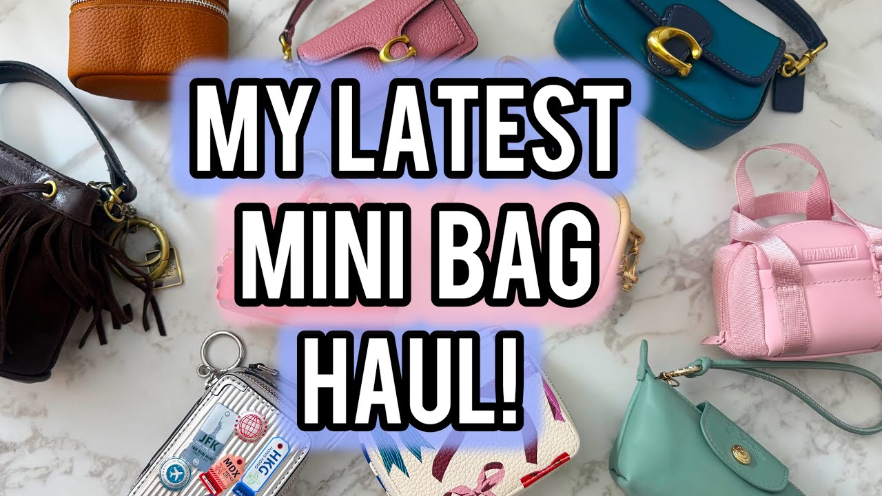 MY LATEST MINI BAG HAUL AND WHERE TO FIND THEM💗😍 - YouTube