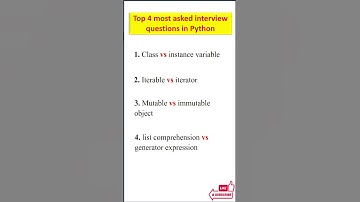 Top 4 Python Interview Questions