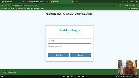 #pemromanweb #informatikakediri #unpkediri TUGAS PEMROGRAMAN WEB UNP KEDIRI (0212)