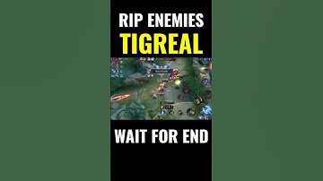 RIP Enemies - Tigreal OP #mltalkshow #mlbb #tigreal