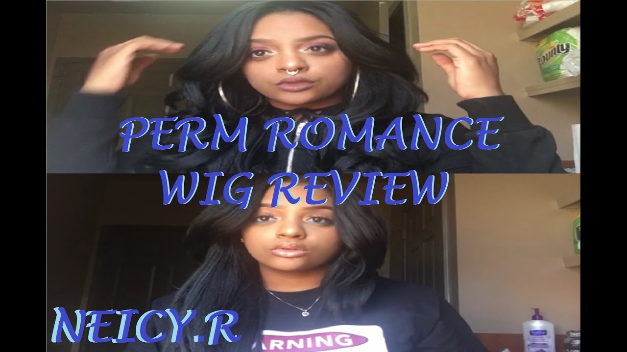 Sennsationnel Empress Synthetic Lace Front Wig "Perm Romance" REVIEW & 1 WEEK UPDATE !!! | Neicy.R