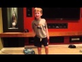 Little kid lip syncing