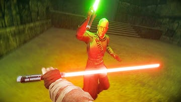 Becoming Starkiller in Star Wars VR...