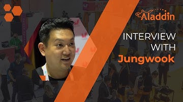 Interview AladdinB2B on Gitex Global with Jungwook 2021 Dubai