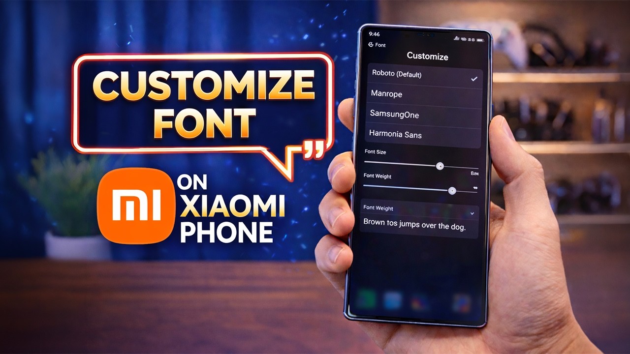 Change System Font on Xiaomi Phone Step by Step | Xiaomi Font Style ...
