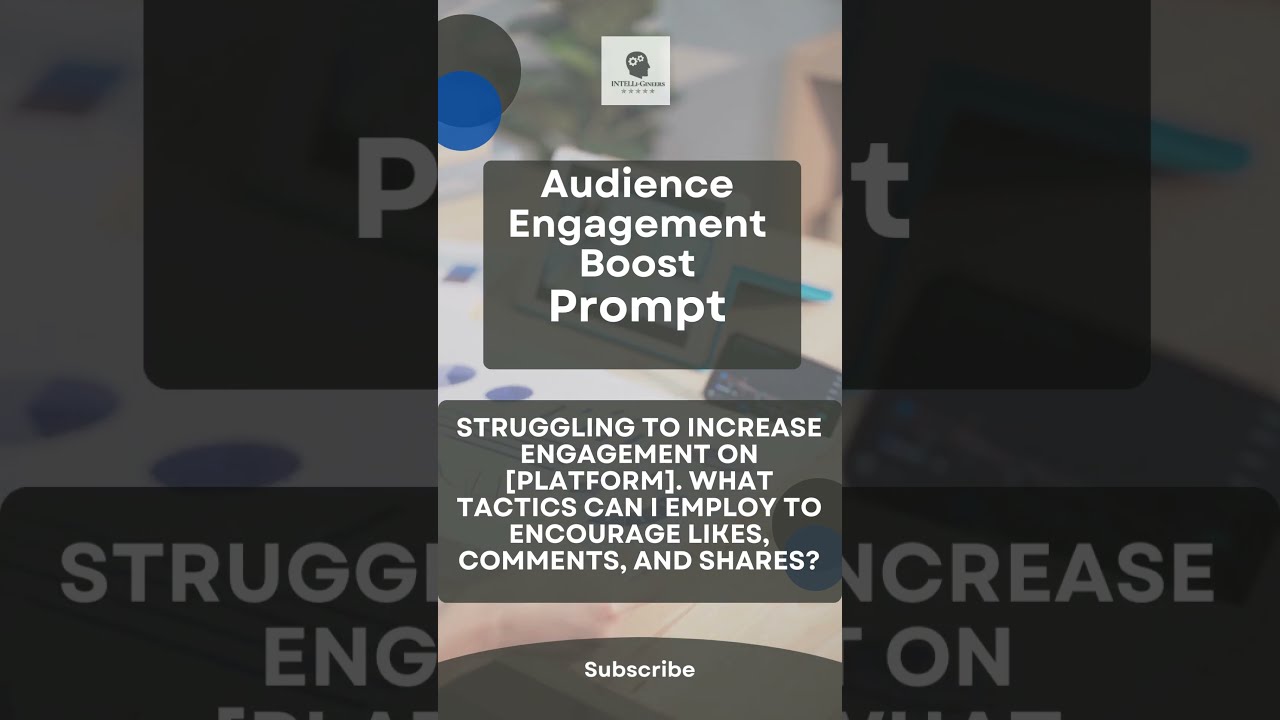 ChatGPT Guide 5 Best ChatGPT Prompts For Social Media Marketer shorts ChatGPT Guide 5 Best ChatGPT Prompts For Social Media Marketer shorts