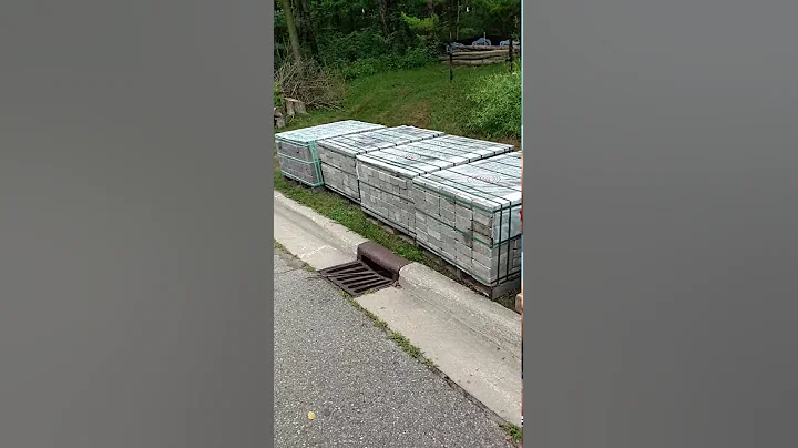 Pavers arrived