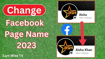 How To Change Facebook Page Name (2023 Full Updated) Full Guide | #Change_Facebook_Page_Name