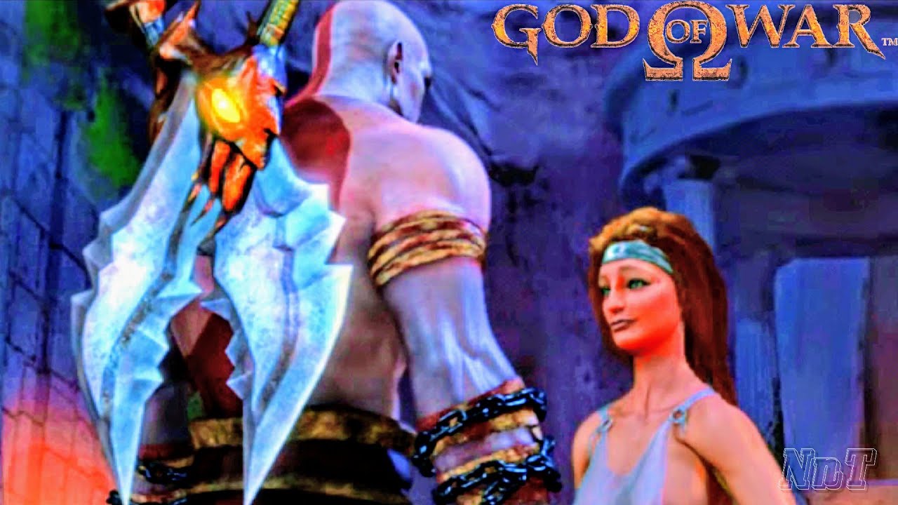 Kratos Saves Oracle Scene - God of War Remastered HDR - YouTube