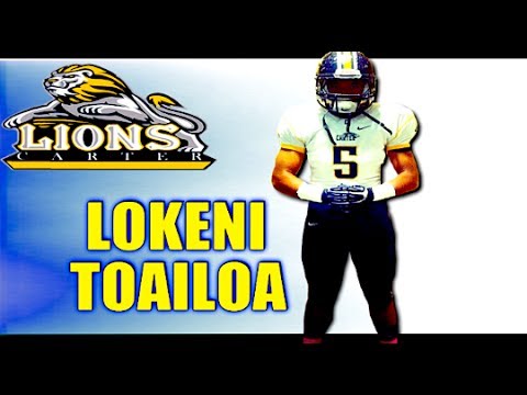 Lokeni Toailoa : Carter High (CA) Class of 2016 - Sophomore Year Highlights