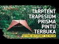 Tips & Tricks | CARA MENDIRIKAN TENDA TARPTENT PRISMA TRAPESIUM DENGAN TERAS YANG BISA DITUTUP