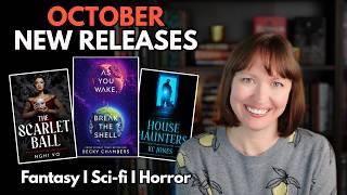 Upcoming Fantasy, Sci-Fi, & Horror Books | October 2026 New Releases