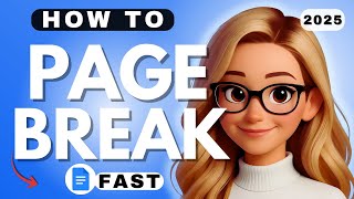 How To Add A Page Break Or Section Break in Google Docs