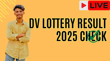 EDV Lottery result 2025 Check Live | Unite Youth