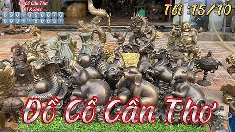🔴🔴Đồ Cổ _ Đồ Xưa _ Đồ Đồng Xưa _ Đồ Xưa Cũ _ Bộ 12 Con Giáp Bằng Đồng. Tối 15/10.#đồcổcầnthơ #đồcổ