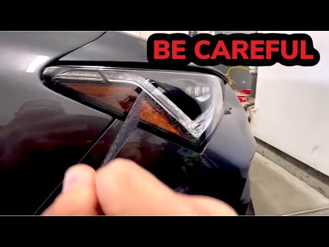 Problem putting vinyl on Acura or Honda you need to know before install