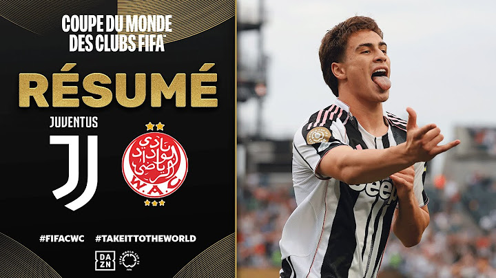 Résumé de Juventus vs. Wydad AC | Coupe du Monde des Clubs | Groupe G