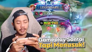 Gameplay Santai Tapi SANGAT MENUSUK❗️Idaman Para Player Fanny - Mobile Legends