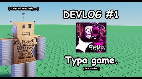 Making an asymmetrical horror game | DEVLOG #1 ( I kind of need scripters. )