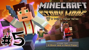 Minecraft: Story Mode - Episode 4 - Part 5 - A Block and a Hard Place