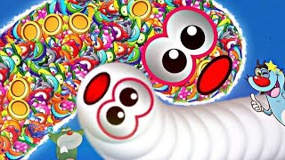 Wormszone.io 2024🐍 Best Snake Gameplay | Sammp Wala game 2024 Snake game 2024..,