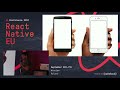 React Native and Badoo story of a massive experiment lightning talk, by Guillermo Orellana