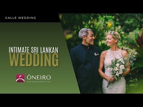 Destination Sri Lanka intimate wedding - ONEIRO by Anbujawahar.