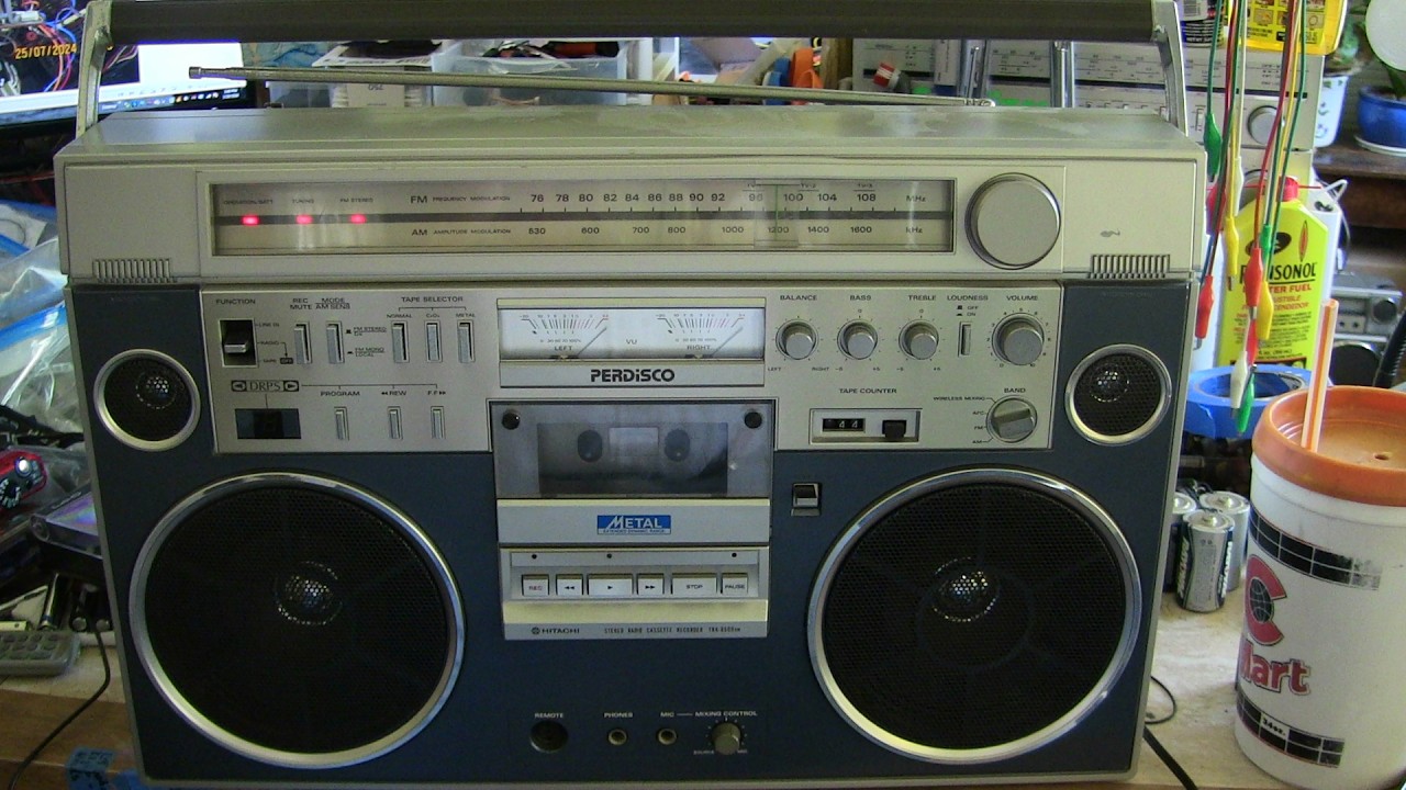 Hitachi Perdisco TRK-8600RM boombox for sale 450 00 + shipping