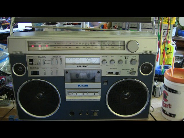 Hitachi Perdisco TRK-8600RM boombox for sale 450 00 + shipping