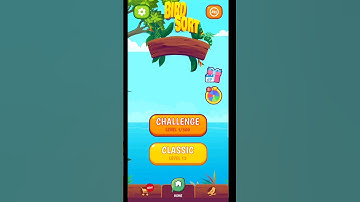 Birds Sort puzzle-level:12 -Gameplay-( android , ios ) : Game world