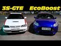 Ford Focus ST vs Toyota Carina E (3S-GTE) Япония или Америка !?