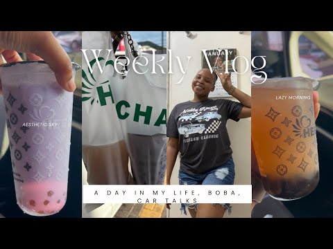 Day in My Life: BOBA Run | AMAZON UNBOXING | Car TALK | Work Experience as A NURSE