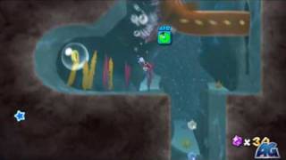 Super Mario Galaxy 2 - Cosmic Cove Galaxy - Exploring The Cosmic Cavern