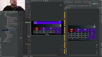 Android Java Hesap Makinesi | Yatay Ekran Tasarımı