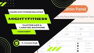 Complete Fitness Solution with MightyFitness | Flutter App & Laravel Backend