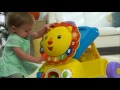 Smyths Toys - Fisher-Price Sit, Stride & Ride Lion