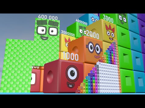 Numberblocks Puzzle 400
