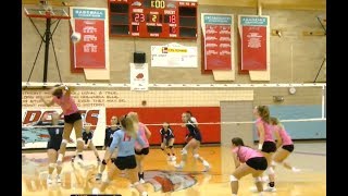 EHS vs Eisenhower Volleyball 10 16 18