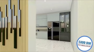Superb output video of  Interior design student in cadd bim technologies
