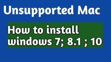 unsupported mac book || How to INSTALL WINDOWS 7, 8.1,10 FREE (HINDI)