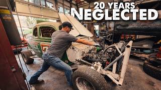 Will THIS 35 FORD FLATHEAD V8 make it to the TRACK after 20 YEARS?