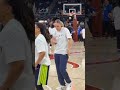 Paige Bueckers pregame boogie