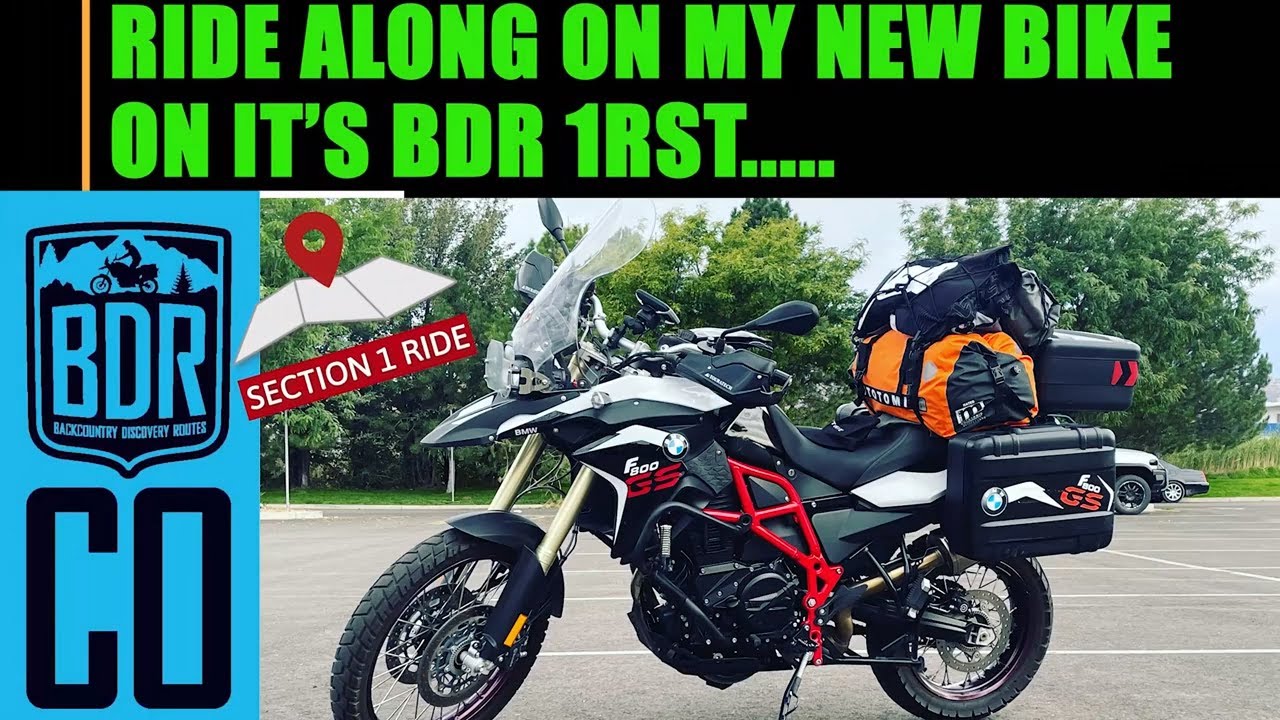 BMW GS f800 Colorado Backcountry Discovery Route (COBDR) Ride A Long ...