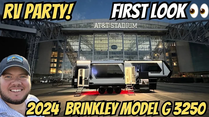 2024 Brinkley Model G 3250 | Premiere Video | New Rear Patio Brinkley Model G!