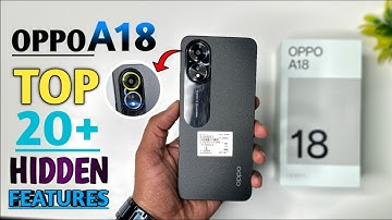 Oppo A18 Top 20++ Hidden Features | Oppo A18 Tips And Tricks | Oppo A18