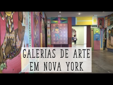 Vídeo: As melhores galerias de arte em Nova York