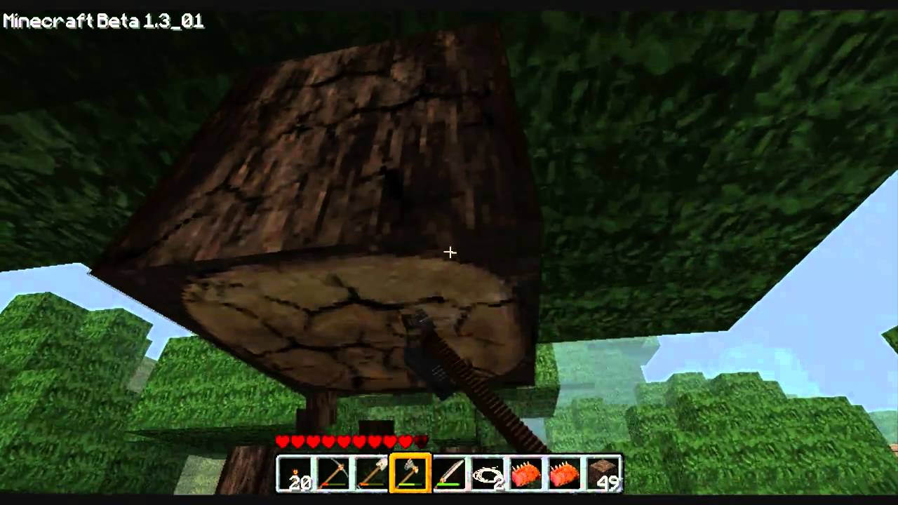 Lets Play: Minecraft Episode 2 Part 2 - Oww... - YouTube