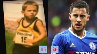 Eden Hazard Transformation From 5 To 26 Year Old