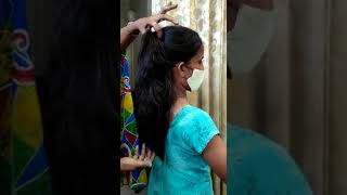 Step and layer hair cut - Part 3 at Paddu Parlor