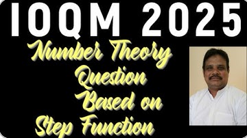 IOQM 2025:NUMBER THEORY PROBLEM🔥🔥”#ioqm #ioqm2025
